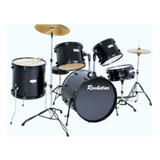 Bateria Rockstar Boss 5 Piezas Completa Platillos