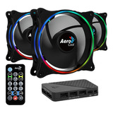 Kit 3 Cooler Case Aerocool Eclipse 12 Pro Argb Hub Control P