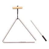 Triangulo Musical De Aluminio Infantil - 17 Cm.