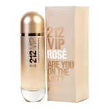 Perfume 212 Vip Rose Carolina Herrera 125 Ml Edp Original 