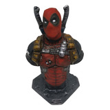 Busto Deadpool Pintado A Mano Hecho En Impresión 3d