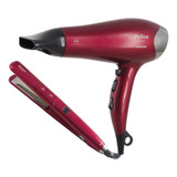 Kit Philco Secador E Chapinha 3250 Cherry - 127v