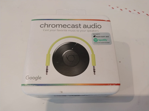 Google Chromecast Audio Rux-j42 256mb Negro Box