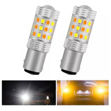 2 Focos Led Para Coche, Señal De Giro, Bicolor