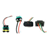 Conector (par) P/ Resistencia Saveiro Fiesta Gol G5 Fox Polo