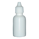 50 Gotero Farmacéutico Plastico Blanco Tapa Insert 20ml