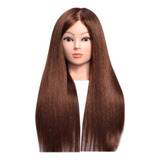 Maniquí Americano Cabeza De Cabello Real Maniquí Cabeza