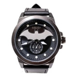 Reloj De Batman Luminiscente Casual Para Caballero Dc Comics