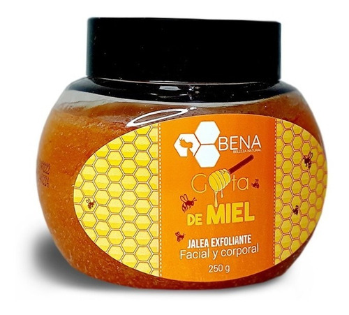 Exfoliante Facial Corporal Jalea Miel Suaviza E Hidrata Bena