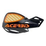 Cubre Mano Acerbis Uniko Vented Negro/naranja- Bmmotopartes