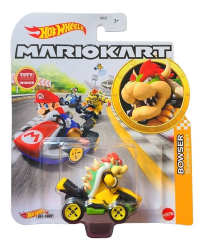 Mario Kart Hotwheels Bowser Standart Kart