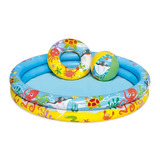 Piscina Infantil Inflable Bestway + Pelota + Flotador 51124