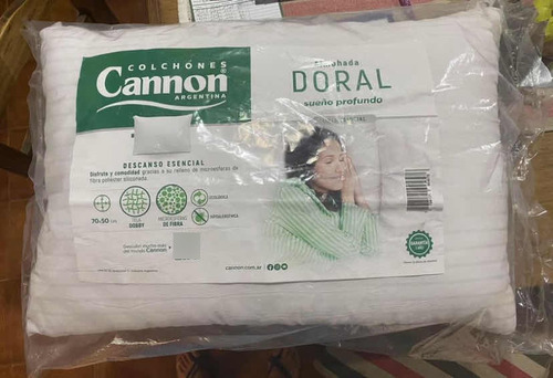 Almohada Cannon Doral Línea Esencial