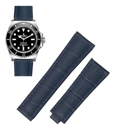 Extensible Correa 20mm Piel P/rolex Submariner Daytona Gmt