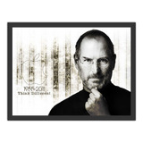 Quadro Decorativo Steve Jobs Apple Informatica Gp3