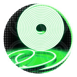 Neon Led Flexible 2835 X 5 M Verde Ip67 12v 5 Mm Sin Fuente