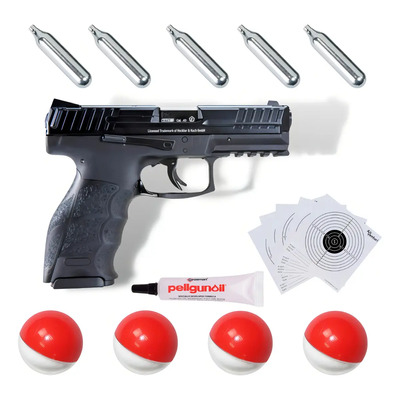 Marcadora Gotcha T4e Hk Vp9 Paintball .43 Negro Xchws P | Meses sin interés