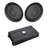 Paquete 2 Subwoofer Jbl 12 Stage122d+amplificador Spa12.1d