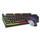 Combo Teclado Mouse Laser 3600dpi Gaming Km900 Igoma Colores