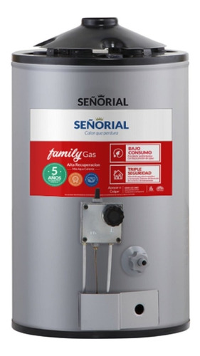 Termotanque Señorial 30 L Gas Linea Family Premium Promo