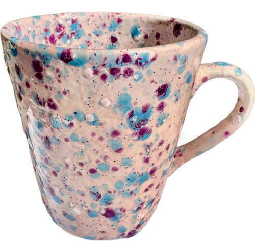 Taza Artesanal De Cerámica Esmaltado