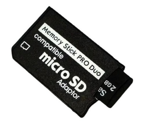 Tarjeta Memory Stick Adaptador Para Micro Sd Cámara / Psp