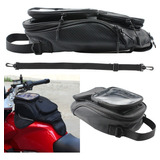 Maleta Tanque Con Correas, Bolsa Tanque Moto Impermeable