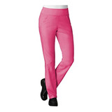 Maevn Mujer Eon Puro Yoga 7-pocket Scrub, L Petite, Rosado F