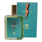 Perfume Masculino Zyone Animalz 100ml -  Fragrância Com Alta Fixação