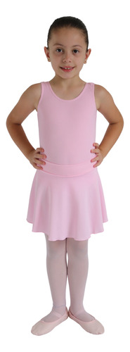 Roupa De Ballet Infantil Completa Bale Rosa Kit Completo 