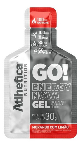 Go! Energy Now Gel (10 Sachês De 30g) Atlhetica Nutrition