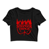 Cropped Camisa Stranger Things - Série Netflix