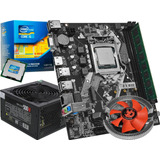 Kit Upgrade I5 Placa Mãe H61 C/ Fonte 500w 8gb Ram 