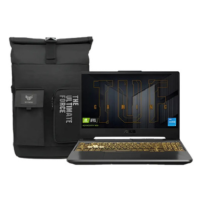 Laptop Asustuf Gaming F15 I5 8gb 512gb 3050 Ti + Mochila Msi | Meses sin interés