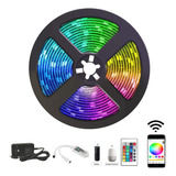 Tira De Luz Led Multicolor Rgb 5050 Rollo 10 Metros Z1