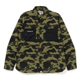 Camisa Bape 1st Camo Outdoor Detail Pocket Relaxed Fit Shirt