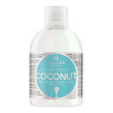 Kallos Shampoo Coconut 1000ml  Cabello Frágil Y Seco