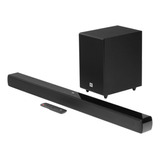 Barra De Sonido Con Subwoofer Jbl Sb140 2.1 Negro