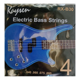 Cuerdas Para Bajo Kaysen 4 Cuerdas Rx-b30