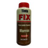 Tinta Fix Cuero Marron 80 Grs