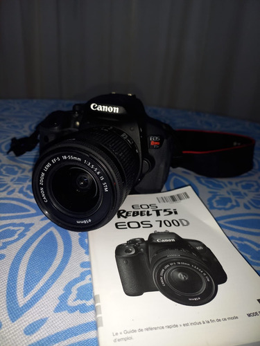  Canon Eos 700d Rebel T5i Color Negro 