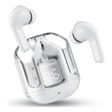 Audífonos Inalámbricos Bluetooth 5.3 De Transparente Crystal Auriculares Con Microfono Audífonos Deportivos Para Escuchar Música Videos Para Celular Pc Laptop