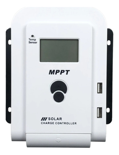 Controlador De Carga Solar Mppt 20a Com Display Lcd Pv Solar