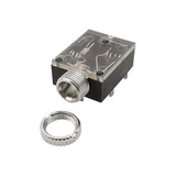 Conector Jack Mini Plug 3.5 Mm Hembra Stereo Chasis 6 Pin