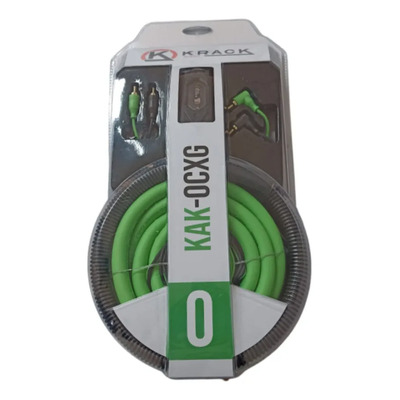Kit De Instalación Krack Audio Calibre 0 100% Cobre | Envío gratis