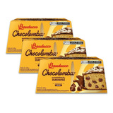 Chocolomba Bauducco Gotas De Chocolate Kit 3 Colombas 400g