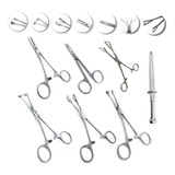 Kit 3 Pinças Body Piercing Aço -  Compre E Escolha Modelos