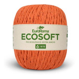 Barbante Ecosoft 8/12 422g 452m Laranja 750 Euroroma