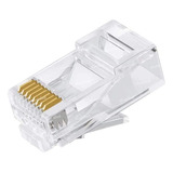 30 Fichas Rj45 Macho Plug Cat5