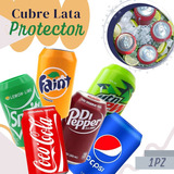 Funda Silicon Cubre Latas Oculta Cerveza Y Bebidas 355ml